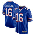 Xavier Johnson Buffalo Bills  Game Jersey -  Royal