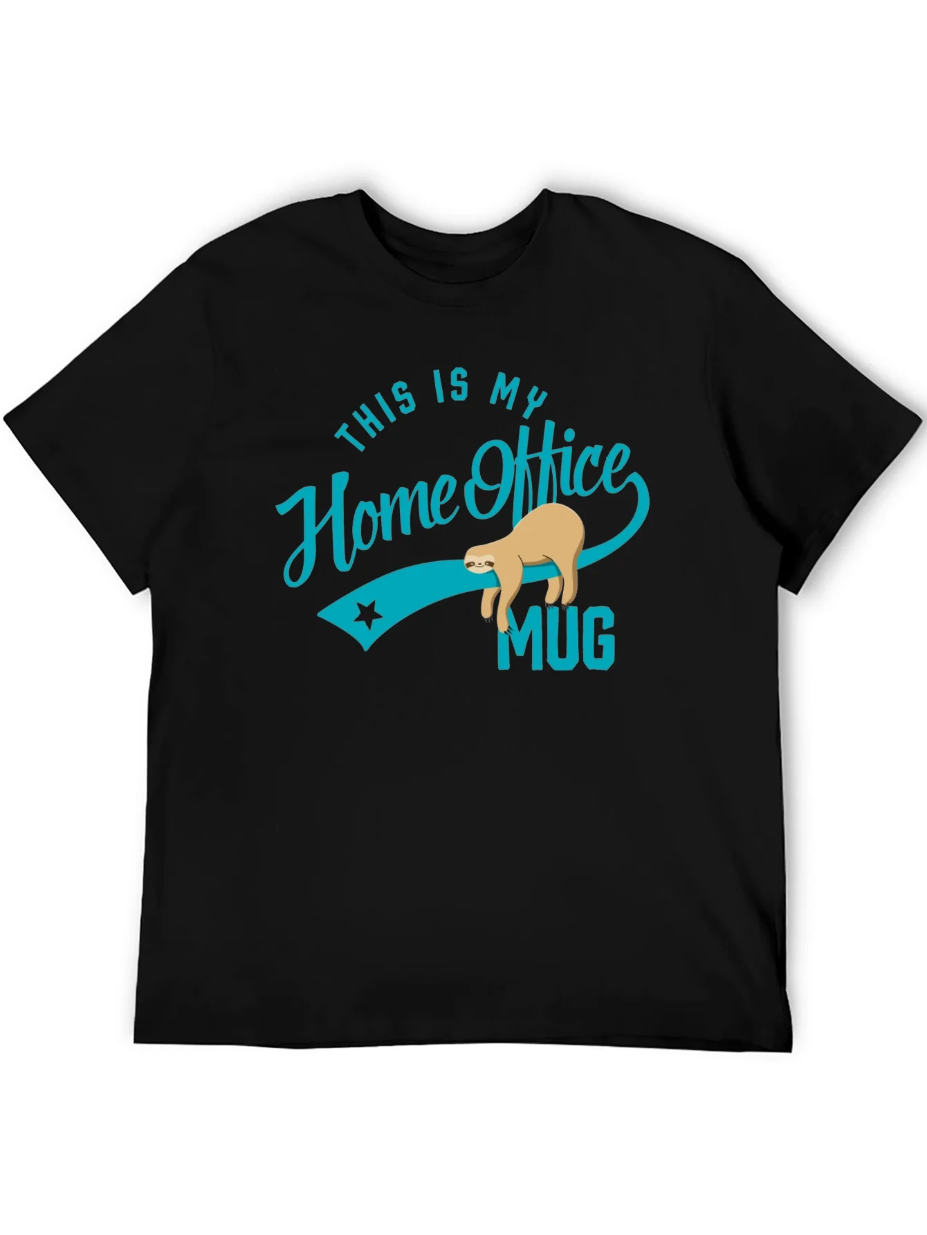 Funny Sloth Home Office T-Shirt