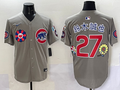 Men's Chicago Cubs Seiya Suzuki Gray Player Jersey