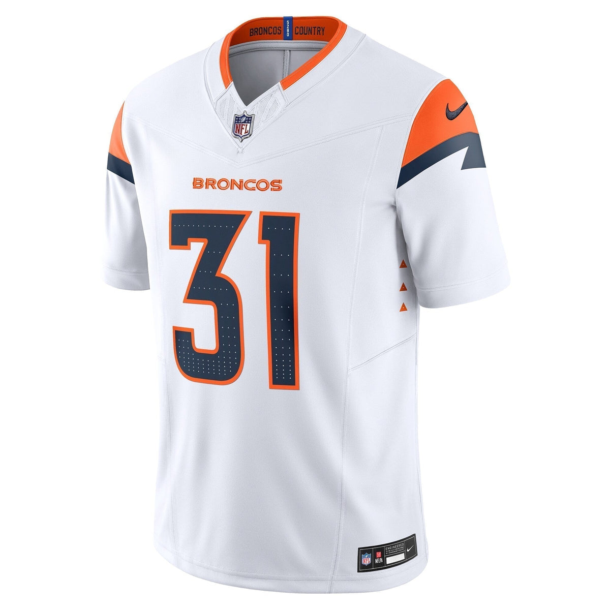 Justin Simmons Denver Broncos  Vapor F.U.S.E. Limited Jersey - White
