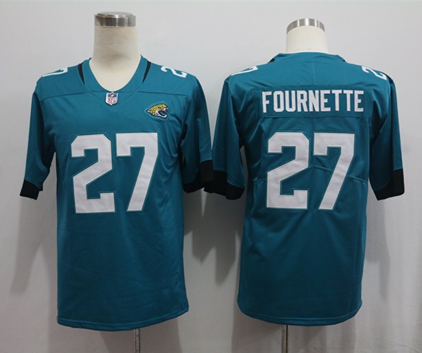 Men's Jacksonville Jaguars Leonard Fournette Teal Game Player Jersey