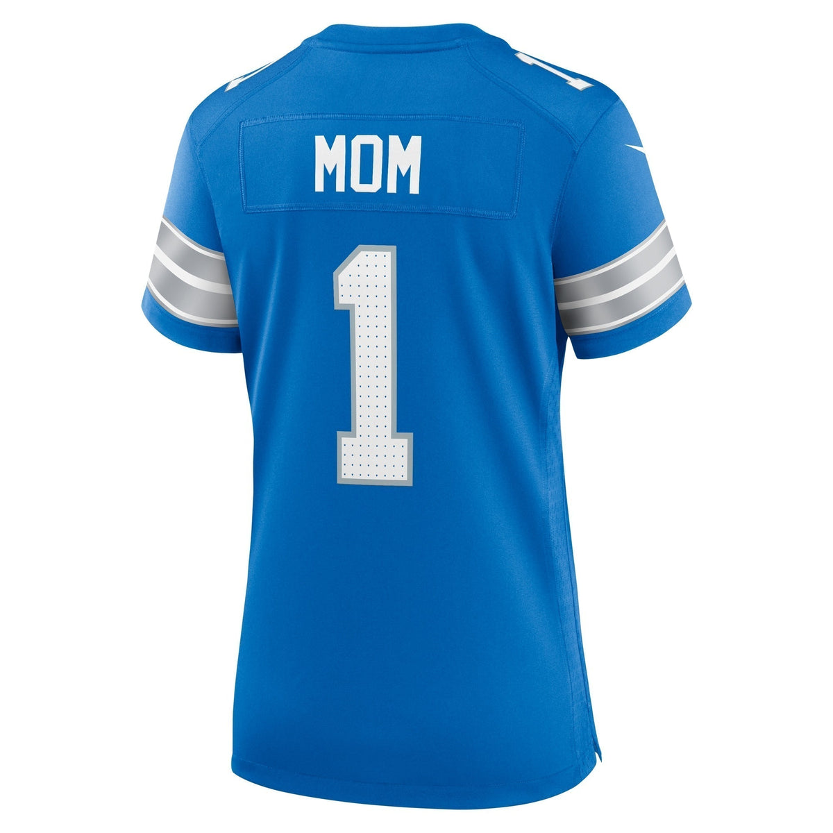 Number 1 Mom Detroit Lions  Game Jersey - Blue