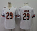 Men's Chicago Bears Tarik Cohen White Player Game Jersey