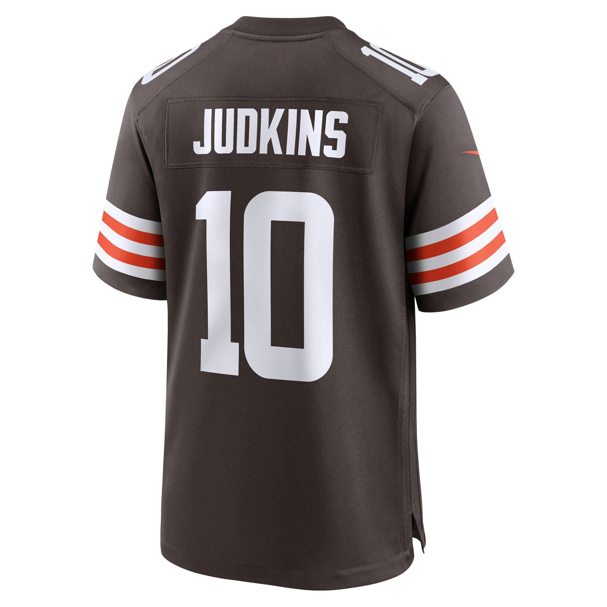Cleveland Browns Quinshon Judkins Brown 2025  Draft Game Jersey
