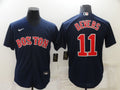 Men's Boston Red Sox Rafael Devers Navy Replica Baseball Jersey