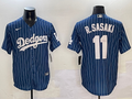 Men's Los Angeles Dodgers Roki Sasaki Royal Game Player Jersey