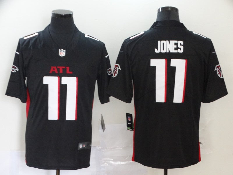 Men's Atlanta Falcons Julio Jones Black Game Player Jersey
