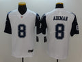 Men's Dallas Cowboys Troy Aikman White Game Player Jersey