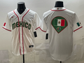 Men's Mexico Baseball White 2026 World Baseball Classic Game Jersey