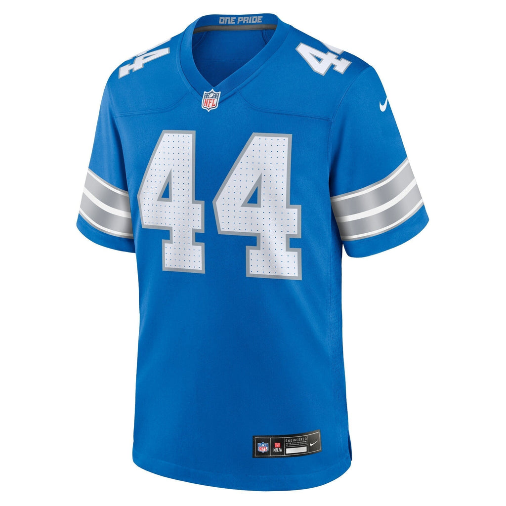 Malcolm Rodriguez Detroit Lions  Game Jersey - Blue