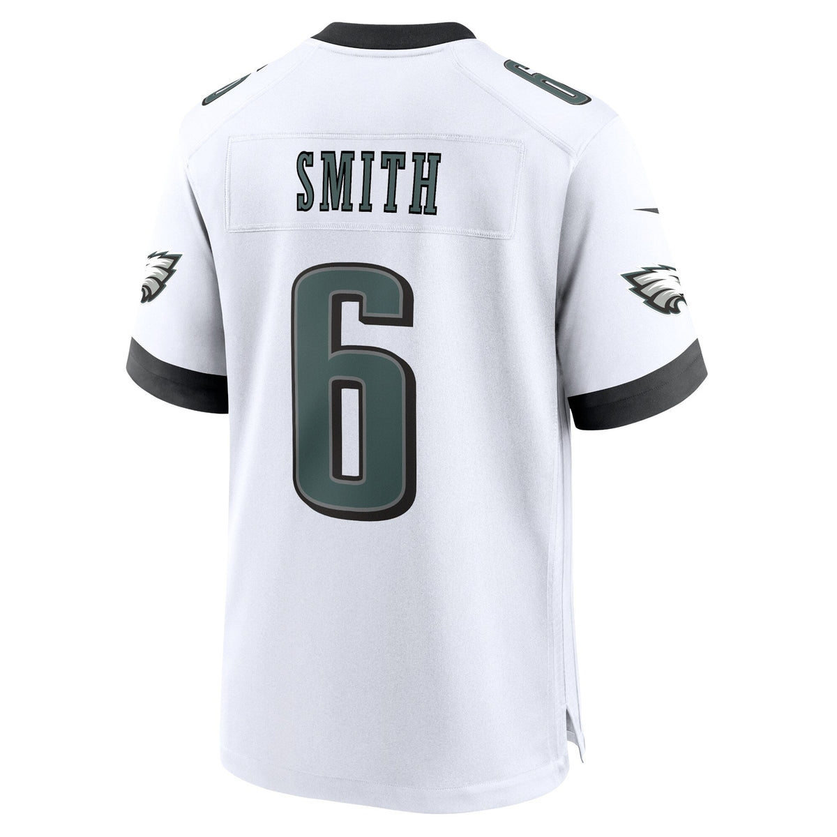 DeVonta Smith Philadelphia Eagles  White Game Jersey - White
