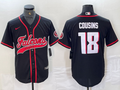 Men's Atlanta Falcons Kirk Cousins Black Player Jersey Joint Edition