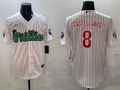 Men's Philadelphia Phillies Nick Castellanos White Replica Player Jersey