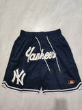 JUST DON New York Yankees Pocket Shorts