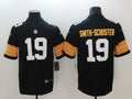 Men's Pittsburgh Steelers JuJu Smith-Schuster Black Player Game Jersey