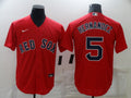 Men's Boston Red Sox Enrique Hernandez Red Replica Baseball Jersey
