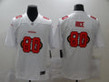 Men's San Francisco 49ers Jerry Rice #80 White Authentic Game Jersey1