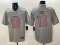 Men's Denver Broncos Bo Nix #10 Gray Inverted Team Game Jersey