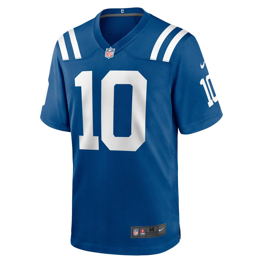 Adonai Mitchell Indianapolis Colts  2024  Draft   Game Jersey - Royal