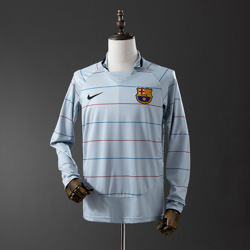 Barcelona 03/04 Away Retro Jersey