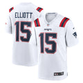 Ezekiel Elliott New England Patriots  Game   Jersey - White