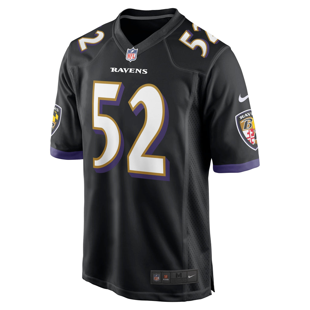 Ray Lewis Baltimore Ravens  Retired   Jersey - Black