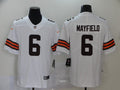 Men's Cleveland Browns Baker Mayfield White Game Jersey
