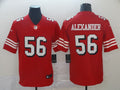 Men's San Francisco 49ers Kwon Alexander Red Game Player Jersey