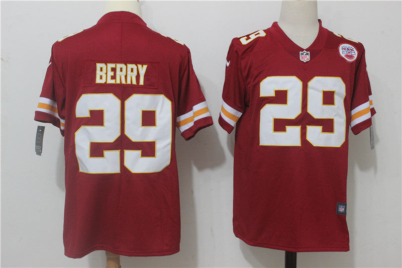 Men's Kansas City Chiefs Eric Berry Red Game Jersey