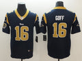 Men's Los Angeles Rams Jared Goff Navy Game Jersey