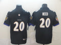 Men's Baltimore Ravens Ed Reed Black Game Jersey
