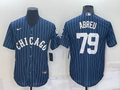 Men's Chicago White Sox Jose Abreu Blue Replica Baseball Jersey