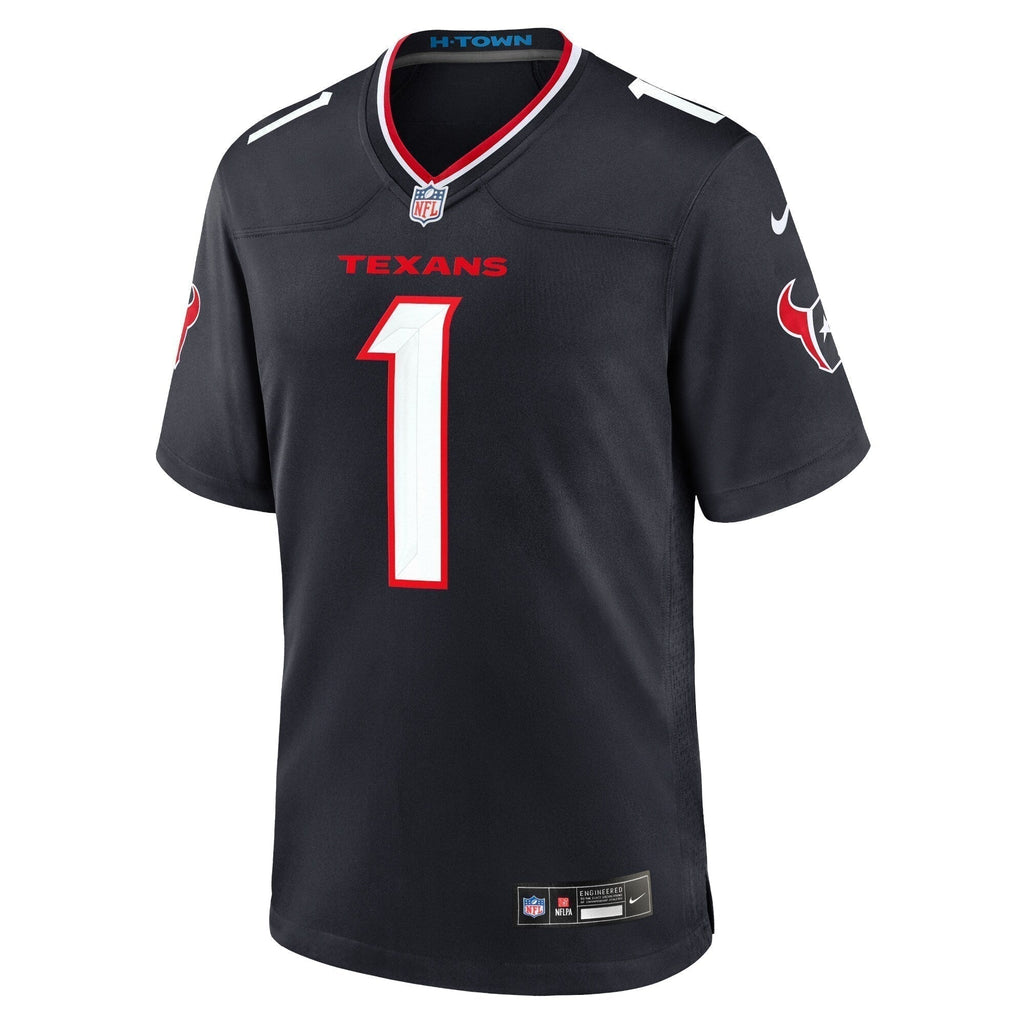 Stefon Diggs Houston Texans  Game Jersey - Navy