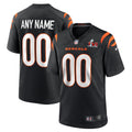 Cincinnati Bengals  Super Bowl LVI Game Custom Jersey - Black