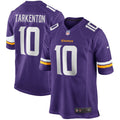 Fran Tarkenton Minnesota Vikings  Game Retired   Jersey - Purple