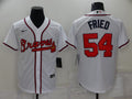 Men's Atlanta Braves Max Fried White Replica Player Jersey