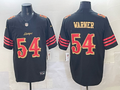 Men's San Francisco 49ers Fred Warner #54 Black 2025 Rivalries Collection Game Jersey