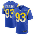 Tuli Letuligasenoa Los Angeles Rams  Game Jersey -  Royal