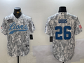 Men's Detroit Lions Jahmyr Gibbs Arctic Camo 2024 Salute to Service Player Jersey