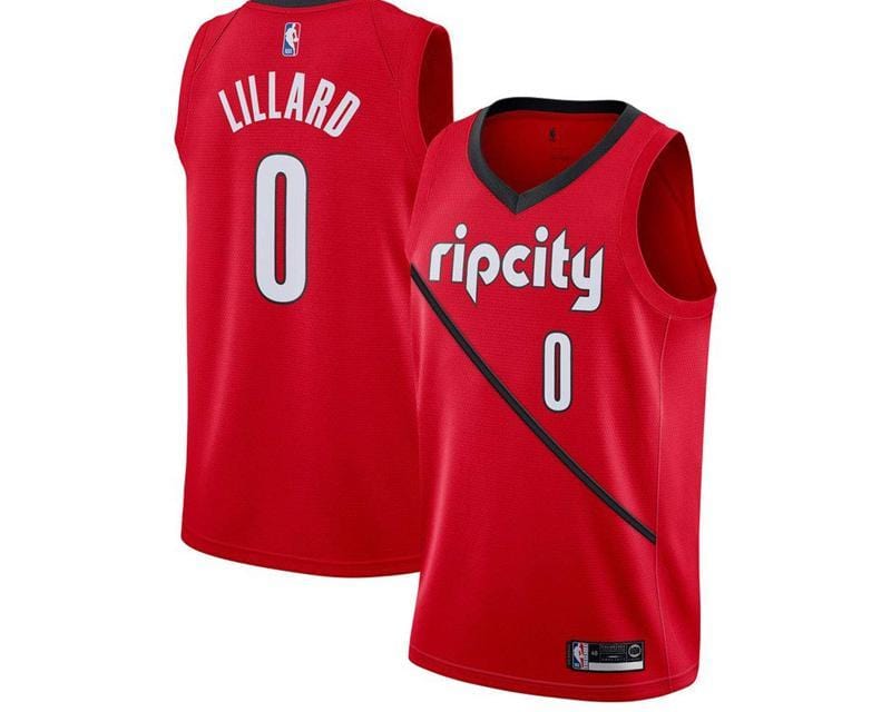 Damian Lillard Portland Trailblazers Jersey