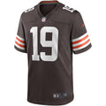 Cleveland Browns Bernie Kosar Brown Game Retired Player Jersey