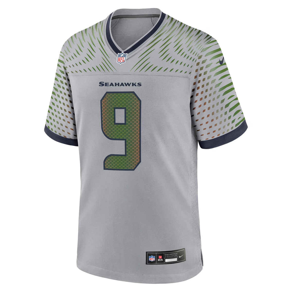 Seattle Seahawks Kenneth Walker III Wolf Gray 2025 Rivalries Collection Game Jersey