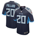Tennessee Titans Tony Pollard Navy Game Player Jersey