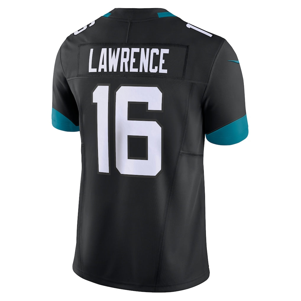 J.Jaguars #16 Trevor Lawrence Black Vapor F.U.S.E. Limited Jersey