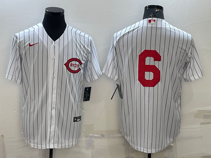 Men's Cincinnati Reds Jonathan India White 2022  at Field of Dreams Game Authentic Player Jersey