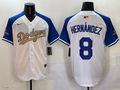 Men's Los Angeles Dodgers Enrique Hernandez White Team Jersey