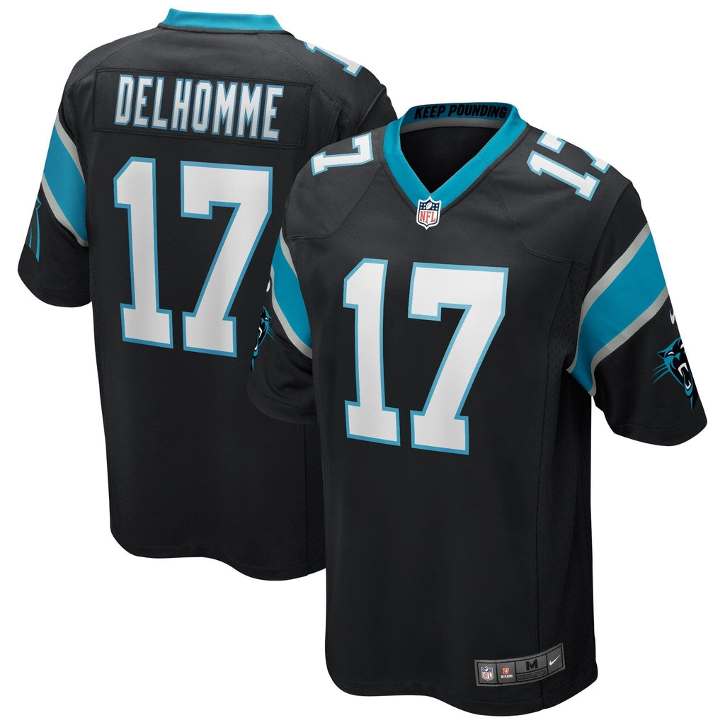 Jake Delhomme Carolina Panthers  Game Retired   Jersey - Black