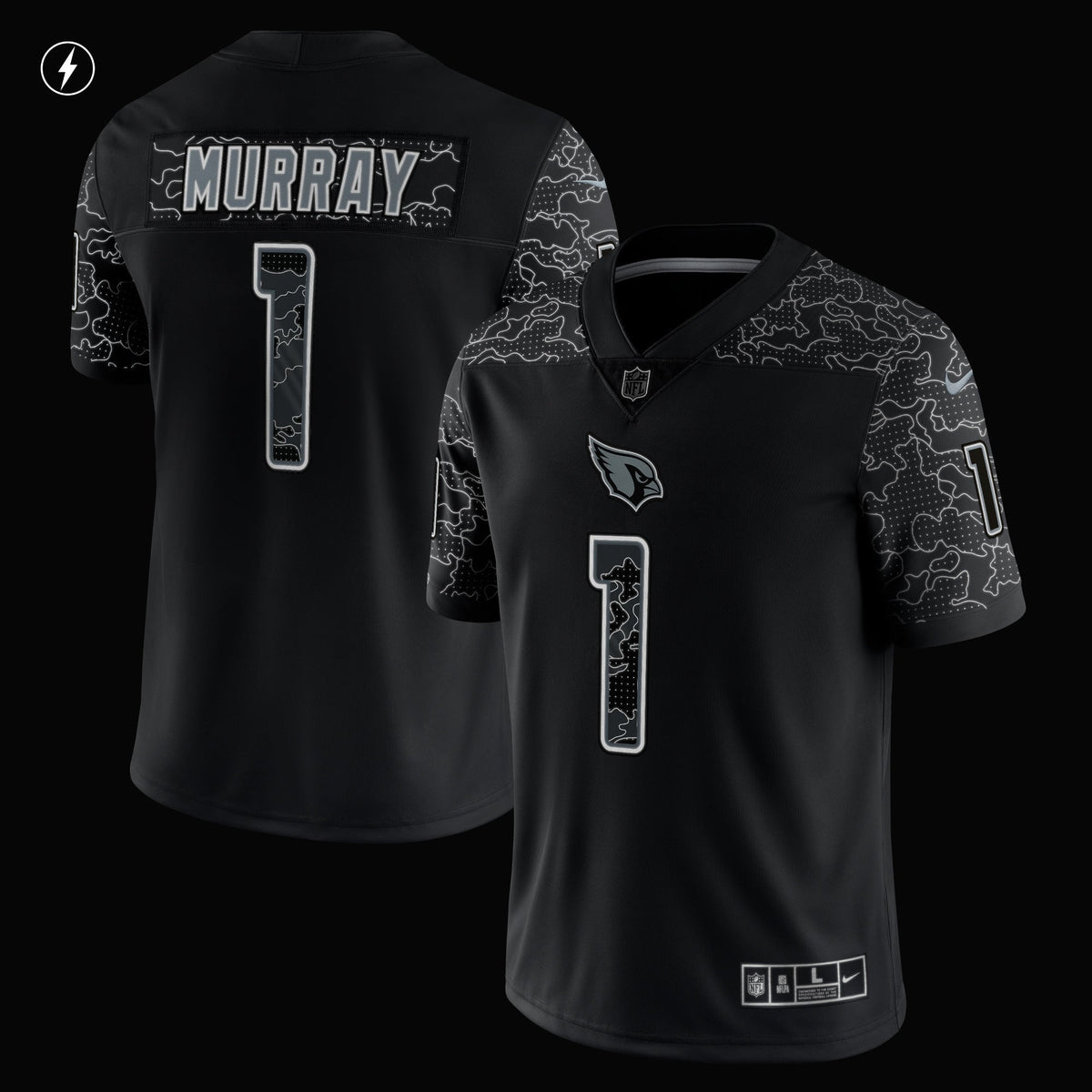 Kyler Murray Arizona Cardinals  RFLCTV Limited Jersey - Black