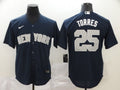 Men's New York Yankees Gleyber Torres Navy Replica Baseball Jersey