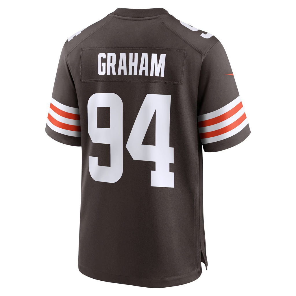 Cleveland Browns Mason Graham Brown 2025  Draft First Round Pick Game Jersey